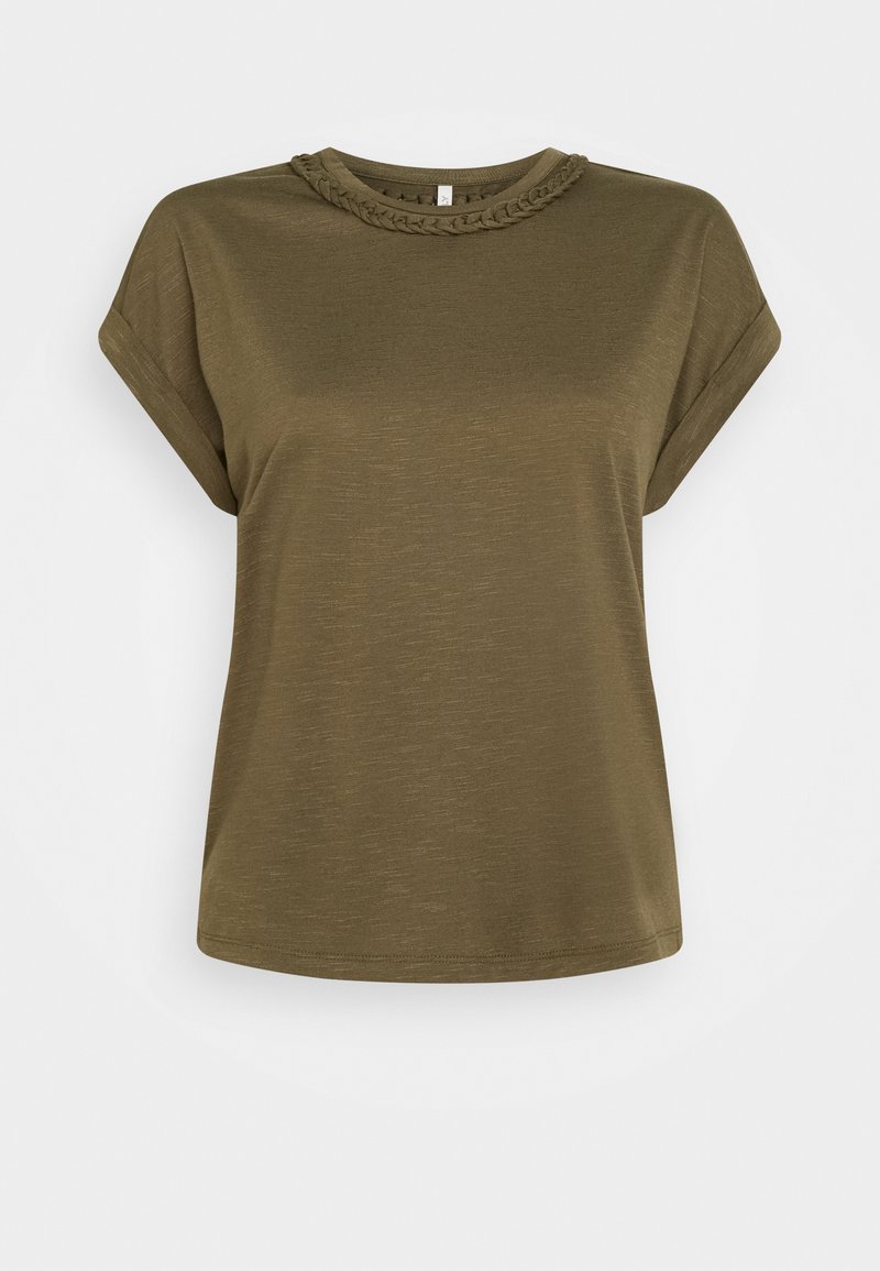 Damen T-Shirts | ONLY ONLAURORA T-Shirt basic kalamata/khaki - KJ30627 Damen T-Shirts | ONLY ONLAURORA T-Shirt basic kalamata/khaki - KJ30627