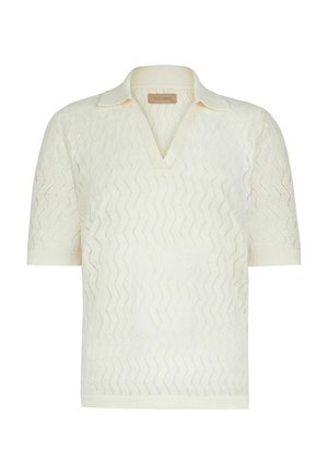 Falconeri, WAVE STITCH - Poloshirt - brown