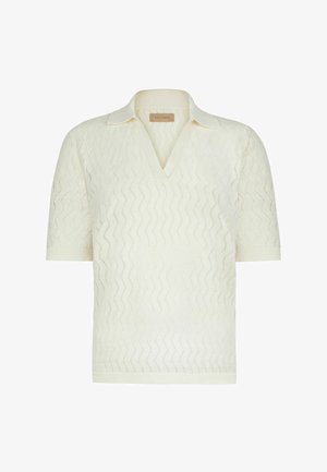 Falconeri, WAVE STITCH - Poloshirt - brown