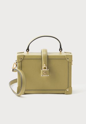 AUTOGRAPH PADLOCK TRUNK - Schoudertas - cedar