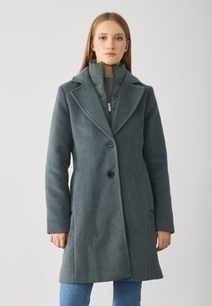 Palton clasic - green