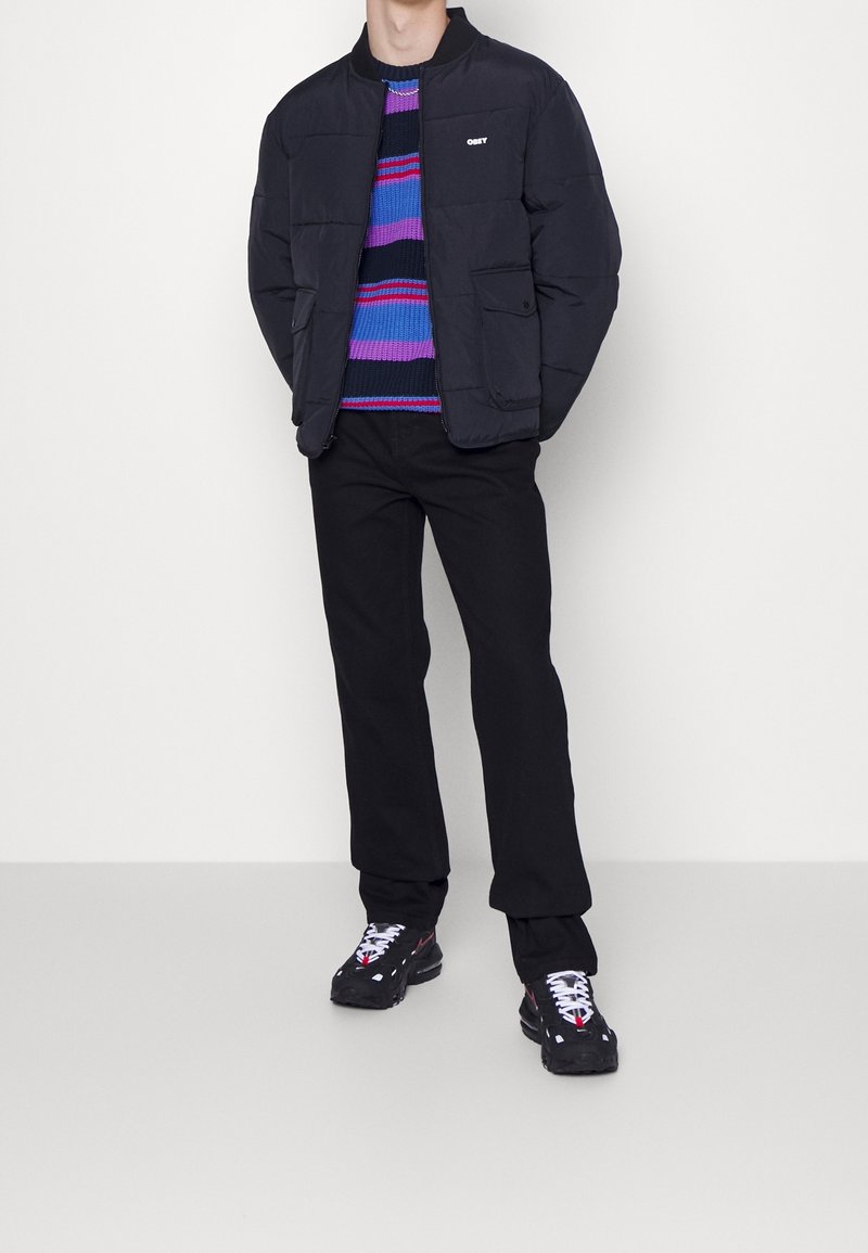 Obey Clothing Strickpullover dark blue/dunkelblau (Pre-owned