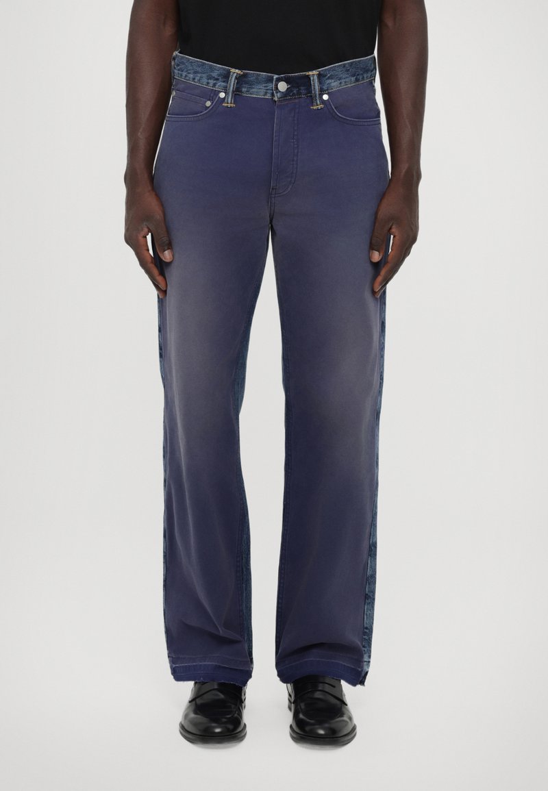 Evisu RONT PANEL - Džíny Relaxed Fit - denim