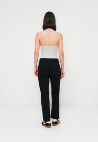 Abercrombie & Fitch Straight leg jeans - black