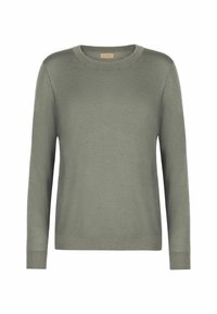 Sélectionné, grün garment dyed sage