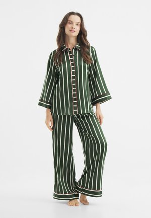 SET - Nattøj sæt - khaki