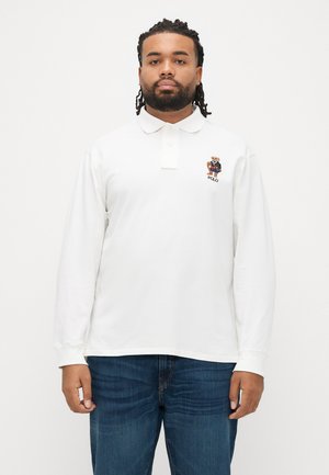 LONG SLEEVE - Polo shirt - trophy cream