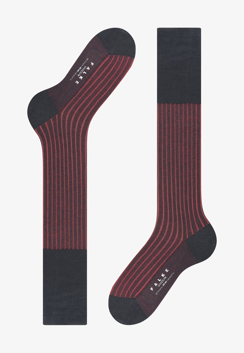 FALKE SHADOW - Kniestrümpfe - dark red