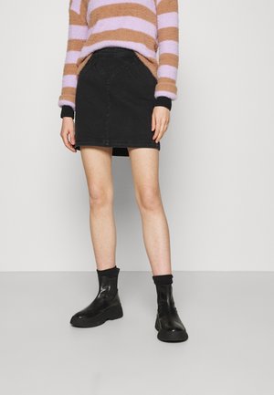 Jupe en jean - black denim