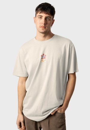 NAIROBI UNISEX - Camiseta estampada - light grey