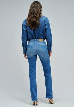 SECRET PUSH IN  - Jean bootcut - blau