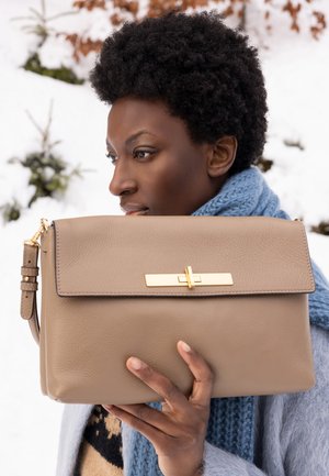 Abro, ABRO SCHULTERTASCHE TWIST - Handbag - cappuccino