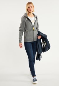 Schmuddelwedda 3-IN-1 ALTIPLANO - Parka - marine grau melange