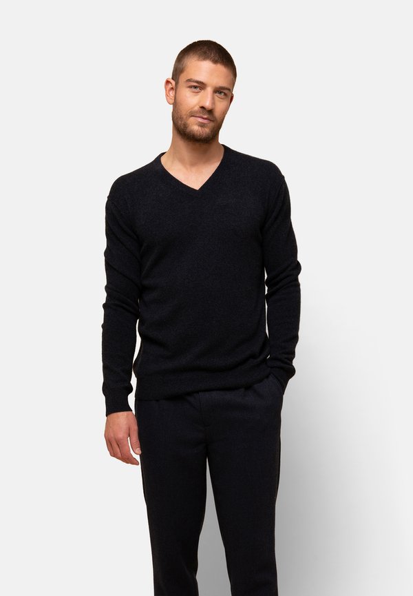 COL V - Strickpullover - caviar