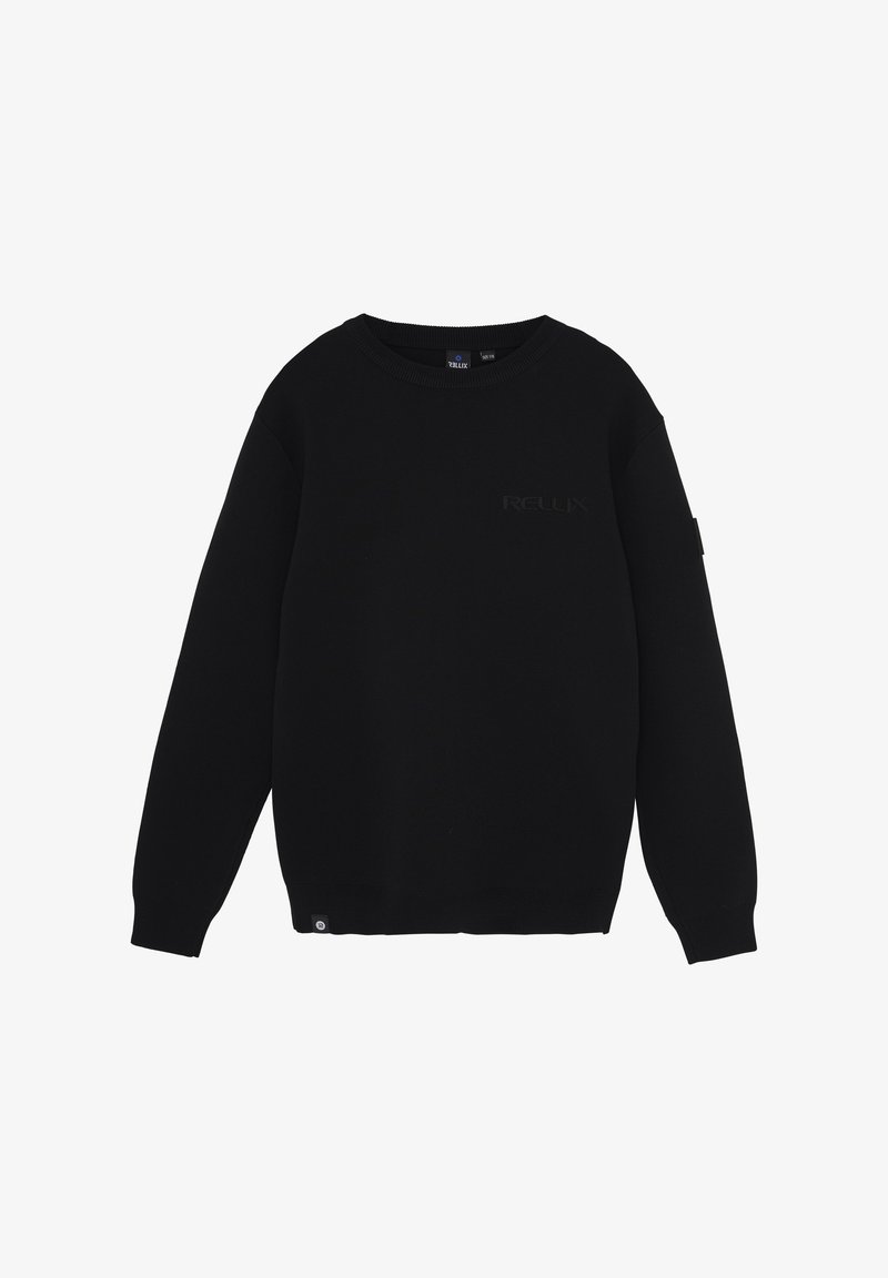 Rellix BASIC - Strickpullover - black