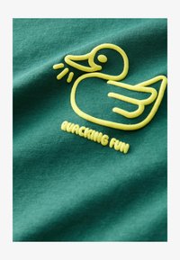 Niet geselecteerd, green duck