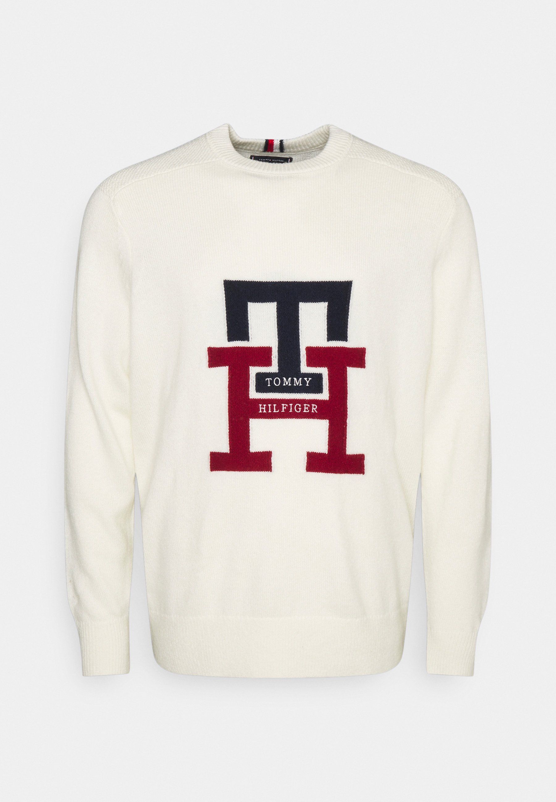 tommy hilfiger off white sweater