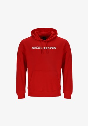 Skechers Sport STRIKETHROUGH - Hoodie - rot