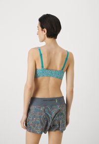 Patagonia MAIPO LOW IMPACT ADJUSTABLE BRA - Sport-BH mit leichter Stützkraft - sea texture/subtidal blue