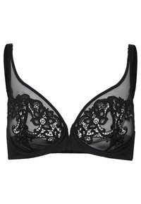 SAGA VOLLSCHALE  - Beugel BH - schwarz/schwarz