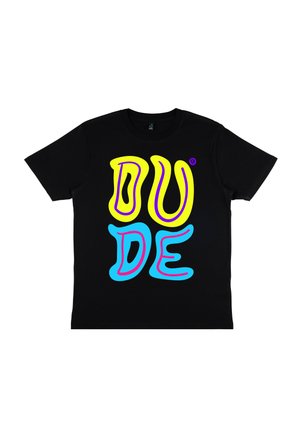T-shirt imprimé - black