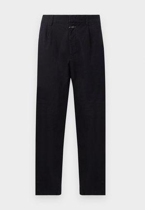 BLOMBERG STRAIGHT - Trousers - black