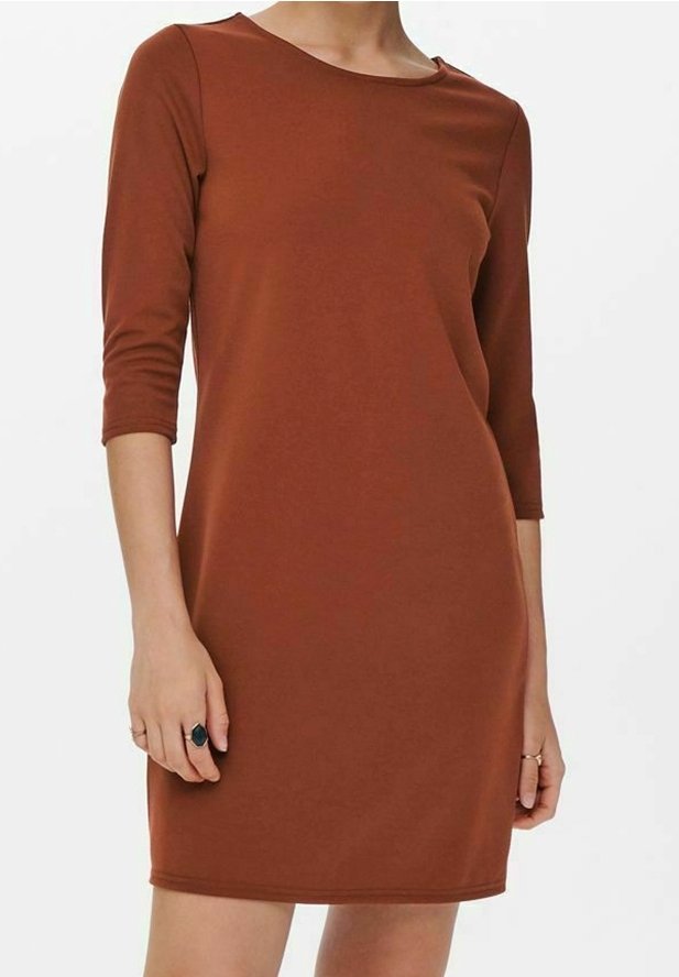ONLY Robe en jersey - mottled red