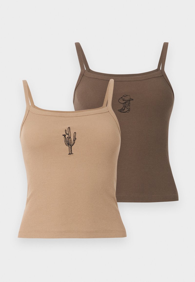 Noisy May Top taupe Noisy May Top taupe