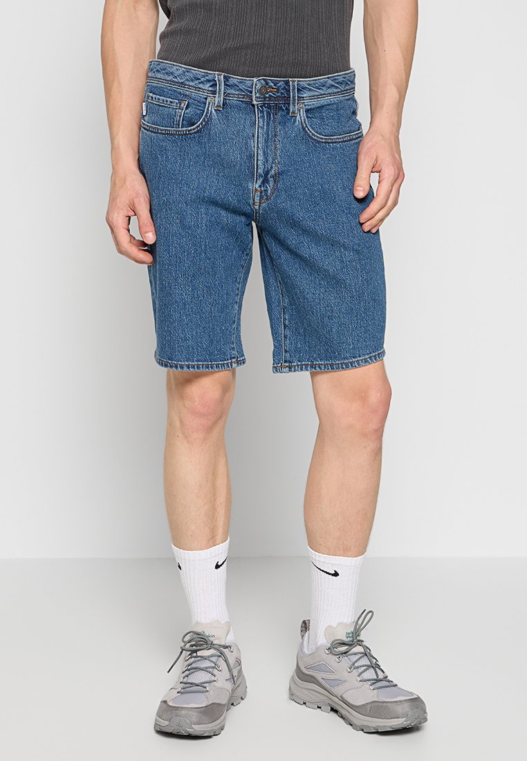 Selected Homme Jeansshort blauw Selected Homme Jeansshort blauw