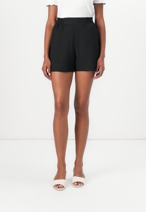 TOM TAILOR DENIM STRUCTURED - Shorts - deep black