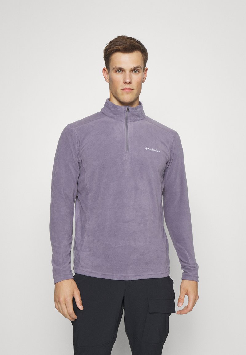 Columbia KLAMATH RANGE�?� II HALF ZIP - Sweat polaire - granite purple/lilas - ZALANDO.FR