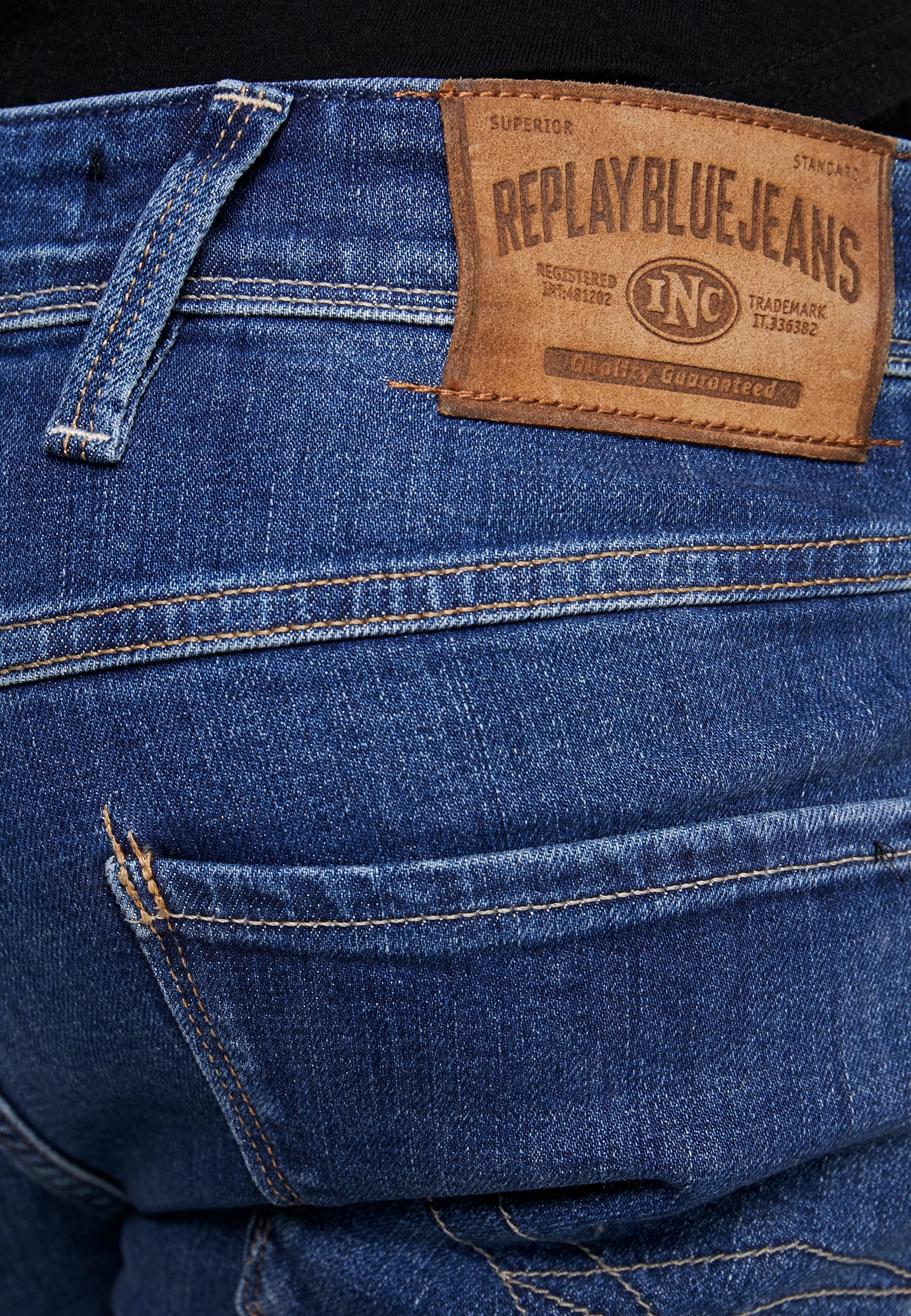 replay blue jeans superior standard