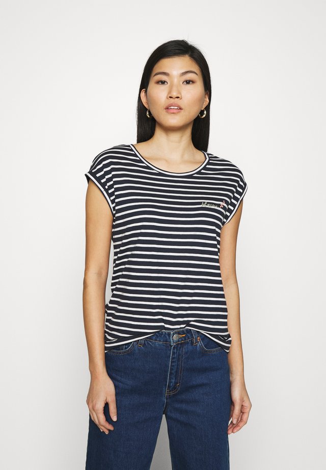 TEE - T-Shirt print - navy