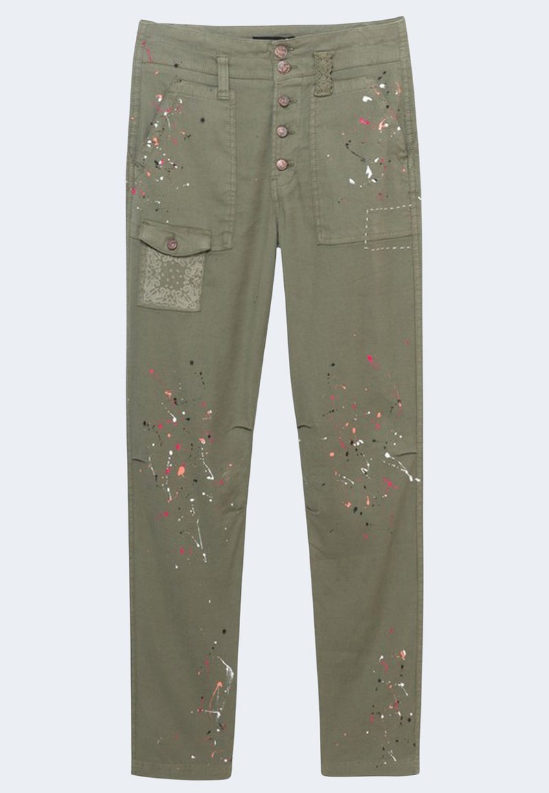 Desigual Broek olijfgroen Desigual Broek olijfgroen