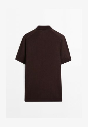 Massimo Dutti, Poloshirt - bordeaux