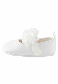 Next - MARY JANE REGULAR FIT - Babyschoenen - white Miniatuurafbeelding 1