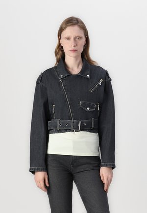 SANDY JACKET - Denim jacket - tokyo black