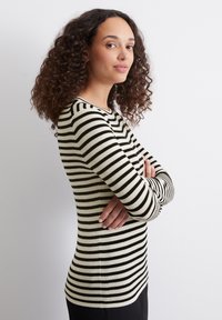 Marc O'Polo ROUNDNECK - Longsleeve - multi salty white
