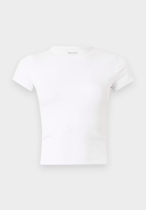 Hollister Co., CREW - T-shirts basic - wihte