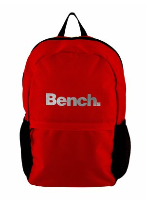 FREIZEITRUCKSACK BRITE MIT VERSTELLBAREN SCHULTERGURT, GROSSEM HAUPTFACH UND SEITENTASCHEN AUS MESH - Reppu - rot