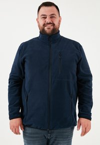 PLUS SIZE - Jachetă din fleece - dark blue