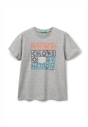 T-shirt con stampa - grey
