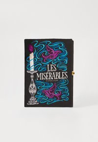 BOOK LES MISERABLES STRAPPED - Carteira de mão - black
