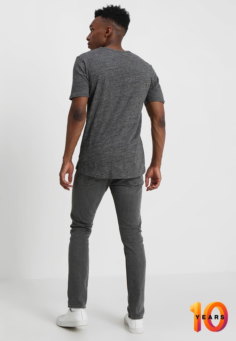 Calvin Klein Jeans 016 SKINNY - Jeans Skinny Fit - copenhagen grey/Zwart -  Zalando.nl