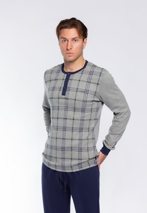 FERRUCCI COMFORT Pigiama Tutone Sanitario Sentimento Manica Corta 1 Cerniera Zip Dietro Schiena Estivo Alzheimer Incontinenza Maschile Azurro M 114734217