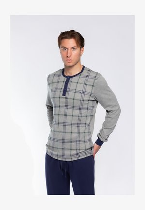 FERRUCCI COMFORT Pigiama Tutone Sanitario Sentimento Manica Corta 1 Cerniera Zip Dietro Schiena Estivo Alzheimer Incontinenza Maschile Azurro M 114734217