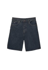 LOOSE BAGGY- BERMUDA  - Jeans Shorts - dark blue