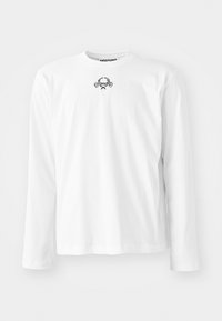 LAUREL CROWN EMBLEM - Tops ar garām piedurknēm - multi white