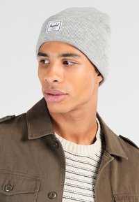 Herschel ELMER  BEANIE UNISEX - Kapa - heathered light grey