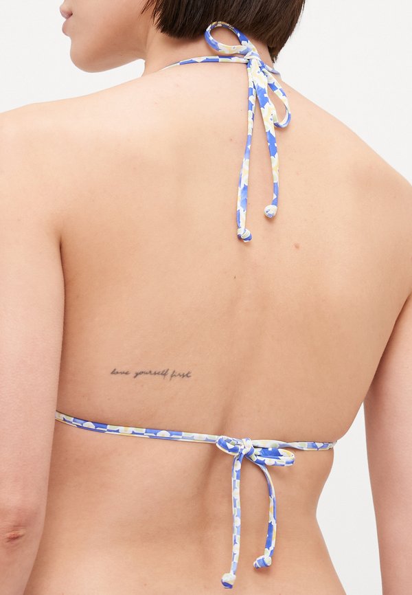 ARTSY TILE TIKI TRI - Bikini top4